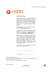 Vizio VW32L HDTV20A User Manual
