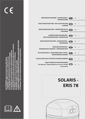 Lavorwash SOLARIS ERIS 78 Instruction Manual