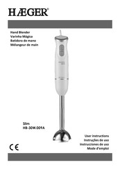 HAEGER HB-30W.009A User Instructions