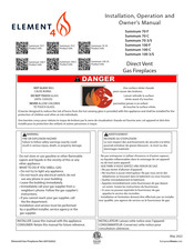 Element4 Summum 70 F Installation, Operation And Owner's Manual