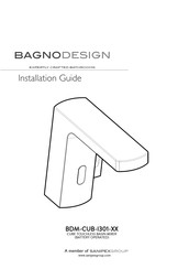 Sanipex BAGNODESIGN BDM-CUB-I301-AN Installation Manual