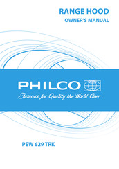 Philco PEW 629 TRK Owner's Manual