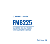 Teltonika FMB225 Quick Manual