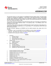 Texas Instruments ADS58H4 Series User Manual