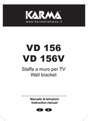Karma VD 156 Instruction Manual