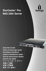 Iomega StorCenter Pro NAS 200r Quick Start Manual