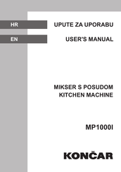 Koncar MP1000I User Manual