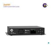 ZeeVee Zvb701 Configuration Manual