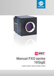 SVS-Vistek 10 GiGE FXO547 Manual