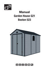 G21 Boston 523 Manual