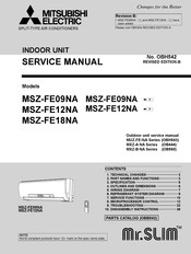 Mitsubishi Electric MSZ-FE12NA-8 Service Manual