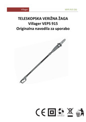 Villager VEPS 915 Original Instruction Manual