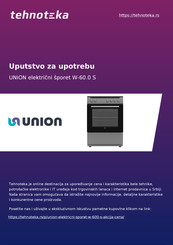 Union W-60.0 S User Manual