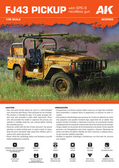 AK AK35003 Assembly Instructions Manual