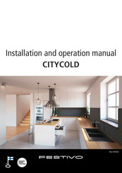 Festivo CITYCOLD 072023 Installation And Operation Manual