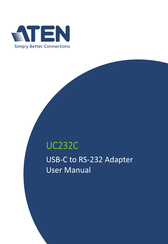 ATEN UC232C User Manual