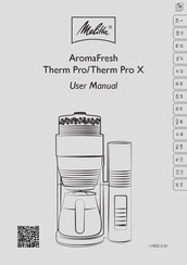 Melitta AromaFresh Pro X User Manual