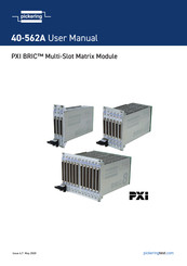 Pickering PXI BRIC 40-562A User Manual
