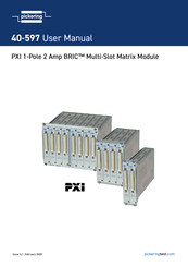 Pickering PXI 40-597 User Manual