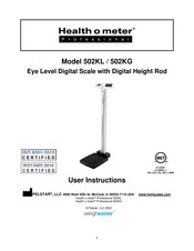 Health O Meter Professional 502KL User Instructions