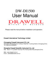Drawell DW-DI1500 User Manual