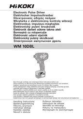 Hitachi WM10DBL-RL Handling Instructions Manual