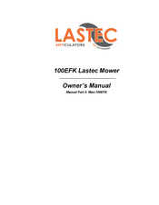 Lastec 100EFK Owner's Manual