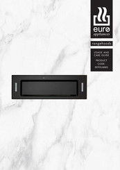 Euro Appliances ER90UMBG Usage And Care Manual