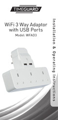 Timeguard WFAD3 Installation & Operating Instructions Manual
