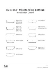 bluBathworks blu-stone BT0304N17 Installation Manual