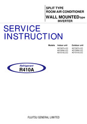 Fujitsu ASYG07LLCC Service Instruction