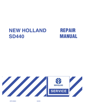 New Holland SD440 Repair Manual