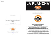Eno LA PLANCHA CHAMBORD 45 Instructions For Use Manual