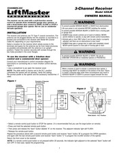 Chamberlain LiftMaster 423LM Owner's Manual