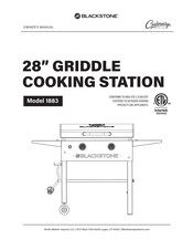 Black Stone Culinary 1883 Owner's Manual