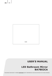 Costway BA7802CA User Manual