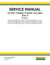 New Holland T4.75V Service Manual