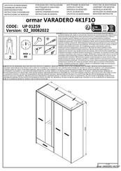 Ormar UP 01259 Assembling Instruction