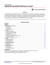 Texas Instruments BoosterPack BOOSTXL-IOLINKM-8 EVM User Manual
