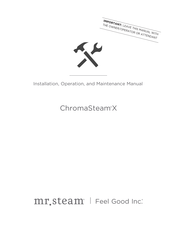 Feel Good CHROMAXDUOBK Installation, Operation And Maintenance Manual