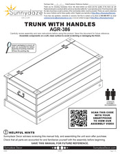 Sunnydaze Decor AGR-386 Manual