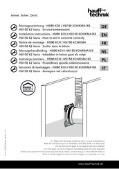 Hauff-Technik HSI90 KCH Installation Instructions Manual
