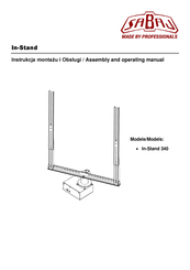 Sabaj In-Stand 340 Assembly And Operating Manual