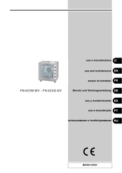 Fimar FN/423M-MV Use And Maintenance