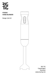 RIGTIG FOODIE Z00606-1 Manual