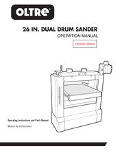 OLTRE W0602 Operating Instructions And Parts Manual