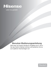 Hisense FV306N4CW2 User's Operation Manual