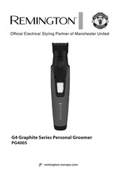 Remington G4 Graphite Series Manual