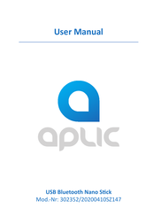 APLIC 302352/20200410SZ147 User Manual