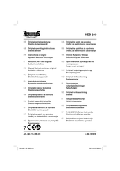 HERKULES HES 200 Original Operating Instructions